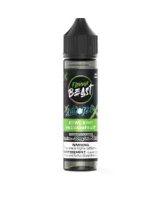 Flavour Beast Salt 30 mL - Kewl Kiwi Passionfruit 20 mg e-liquid bottle and package image