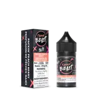 Flavour Beast Salt 30 mL - Pakin Peach Berry 20 mg e-liquid bottle and package image