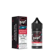 Flavour Beast Salt 30 mL - Sic Strawberry 20 mg e-liquid bottle and package image