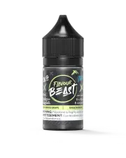 Flavour Beast Salt 30 mL - Wild White Grape 20 mg e-liquid bottle and package image
