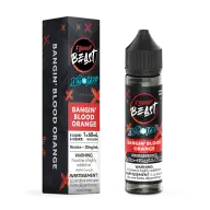 Flavour Beast Salt 60 mL - Bangin Blood Orange 20 mg e-liquid bottle and package image