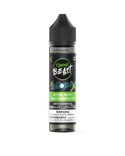 Flavour Beast Salt 60 mL - Kewl Kiwi Passionfruit 20 mg e-liquid bottle and package image