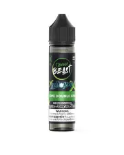 Flavour Beast Salt 60 mL - Dope Double Kiwi 20 mg e-liquid bottle and package image