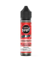 Flavour Beast Salt 60 mL - Famous Fruit KO 20 mg e-liquid bottle and package image