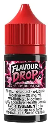 Flavour Drop Salt 30 mL - Cherry Burst Ice Flavour Drop Salt 30 mL - Cherry Burst Ice