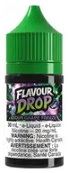Flavour Drop Salt 30 mL - Sour Grape Freeze