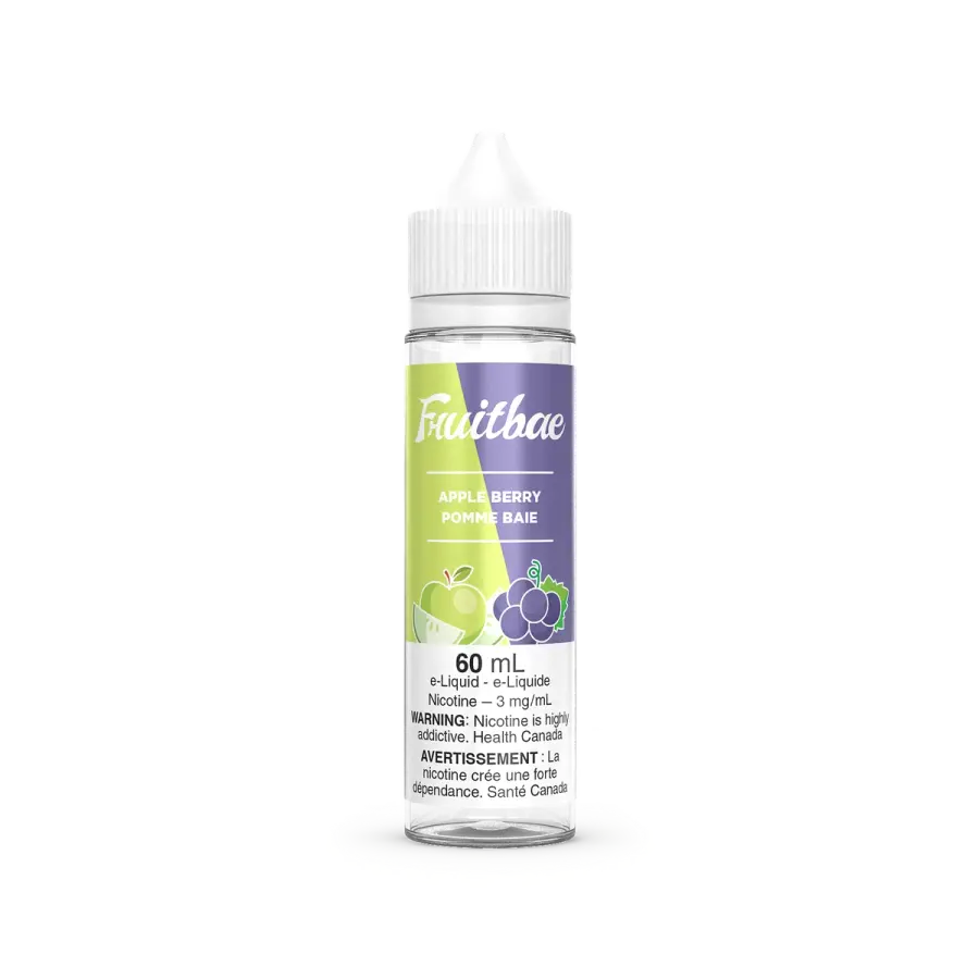 FRUITBAE Freebase 60 ML (Excise AB Tax Included) - Apple Berry FRUITBAE Freebase 60 ML (Excise AB Tax Included) - Apple Berry