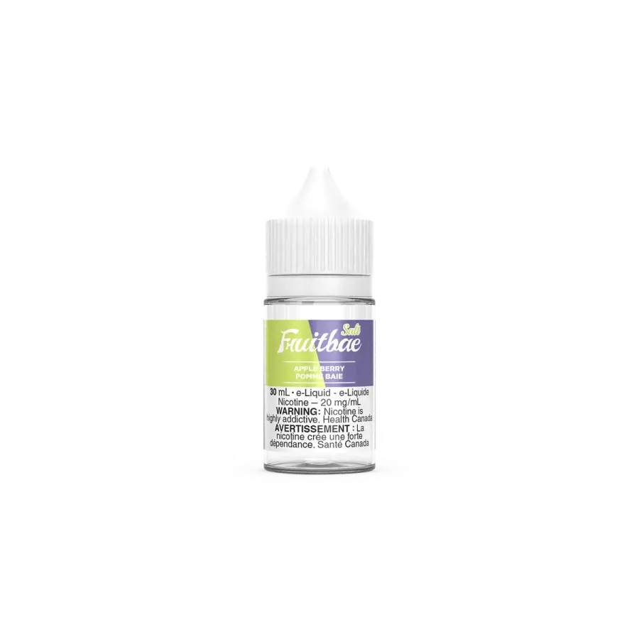Fruitbae Nic Salt 30mL Apple Berry 20mg Fruitbae Nic Salt 30mL Apple Berry 20mg