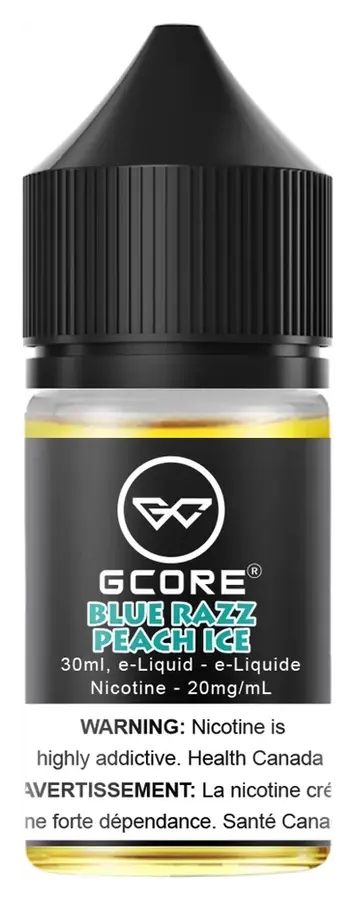 GCORE E-Juice Regular 30 mL - Blue Razz Peach Ice GCORE E-Juice Regular 30 mL - Blue Razz Peach Ice
