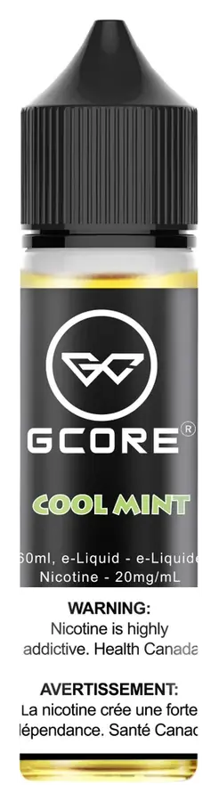 GCORE E-Juice Salt 60 mL - Cool Mint GCORE E-Juice Salt 60 mL - Cool Mint