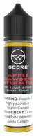 GCORE E-JUICES SALT 60 ml — Apple Strawberry Watermelon e-liquid bottle