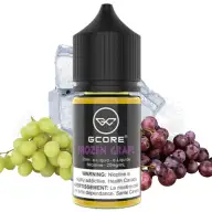 GCORE E-Juices Regular 30 mL - Frozen Grape 20 mg nic salt bottle image