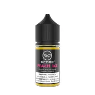 GCORE E-Juices Regular 30 mL - Peach Ice 20 mg nic salt bottle image