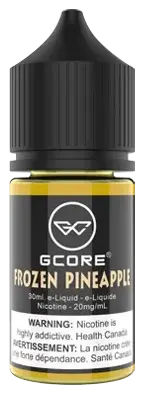 GCORE Nic Salt 30 mL (10 mg) - Frozen Pineapple GCORE Nic Salt 30 mL (10 mg) - Frozen Pineapple