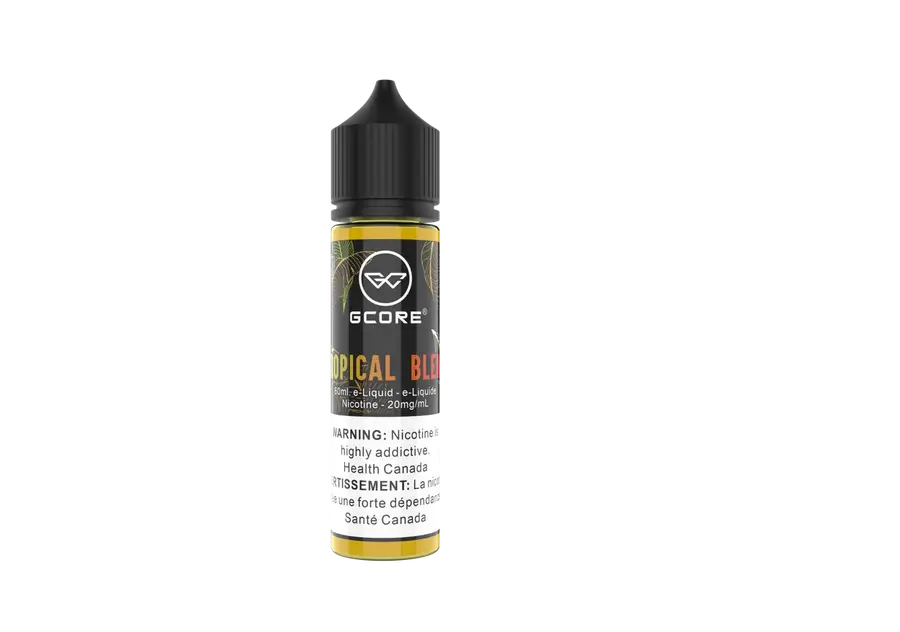 GCORE Tropical salt e-liquid 60mL — Tropical Blend, 20 mg GCORE Tropical salt e-liquid 60mL — Tropical Blend, 20 mg
