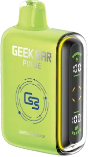 Geek bar pulse 9k (EXCISE AB TAX INCLUDED) - GREEN APPLE Ice