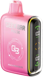 Geek bar pulse 9k (EXCISE AB TAX INCLUDED) - Peach Passion Ice