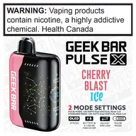 Geek Bar Pulse X disposable vape — Cherry Blast Ice, 20 mg