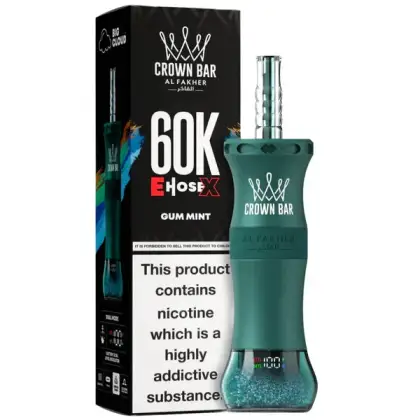 Al Fakher Crown Bar Cloud X 60K Disposable Vape Al Fakher Crown Bar Cloud X 60K Disposable Vape main product photo