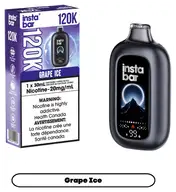 Insta Bar 120K Disposable Vape - Grape Ice