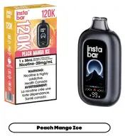 Insta Bar 120K Disposable Vape - Peach Mango Ice
