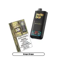 INSTA BAR 80K DISPOSABLE (Excise AB Tax Included) - GRAPE