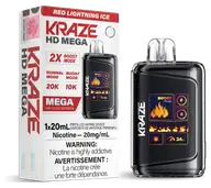 Kraze HD — Redlightning Ice disposable vape