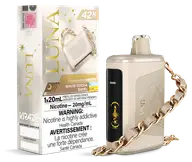Kraze luna 42k — White Cocoa Swerl disposable vape