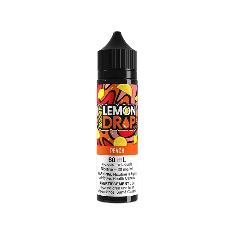 LEMON DROP BOOST SALT 60ML (EXCISE AB TAX INCLUDED) - PEACH LEMON DROP BOOST SALT 60ML (EXCISE AB TAX INCLUDED) - PEACH