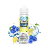 Lemon Drop freebase 60mL e-liquid — BLUE RASPBERRY — 12 mg