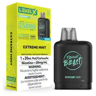 Flavour Beast Level X Boost G2 Extreme Mint Iced prefilled pod, 20 mg/mL, 20 mL