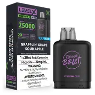 Flavour Beast Level X Boost G2 Grapplin' Grape Sour Apple prefilled pod, 20 mg/mL, 20 mL
