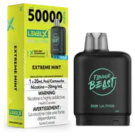 STLTH LEVEL X G2 ULTRA 50K — Extreme Mint disposable vape