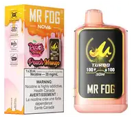 MR FOG NOVA — Peach Steezy Mango disposable vape