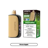 Orbito Lumo AI 120K Disposable Vape 30 mL - Green Apple