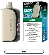Orbito Lumo AI 120K Disposable Vape 30 mL - Mint