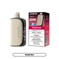 Orbito Lumo AI 120K Disposable Vape 30 mL - Peach Ice