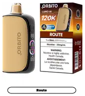 Orbito Lumo AI 120K Disposable Vape 30 mL - Route
