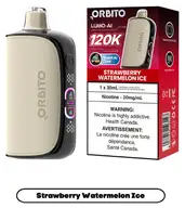 Orbito Lumo AI 120K Disposable Vape 30 mL - Strawberry Watermelon Ice