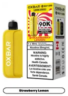 OXBAR Maglink 90K replacement pod — Strawberry Lemon