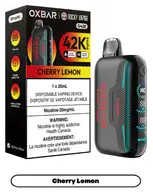 OXBAR ROCKY VAPOR OXBAR G42K — Cherry Lemon disposable vape