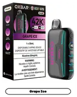 OXBAR ROCKY VAPOR OXBAR G42K — Grape Ice disposable vape