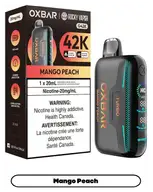 OXBAR ROCKY VAPOR OXBAR G42K — Mango Peach disposable vape