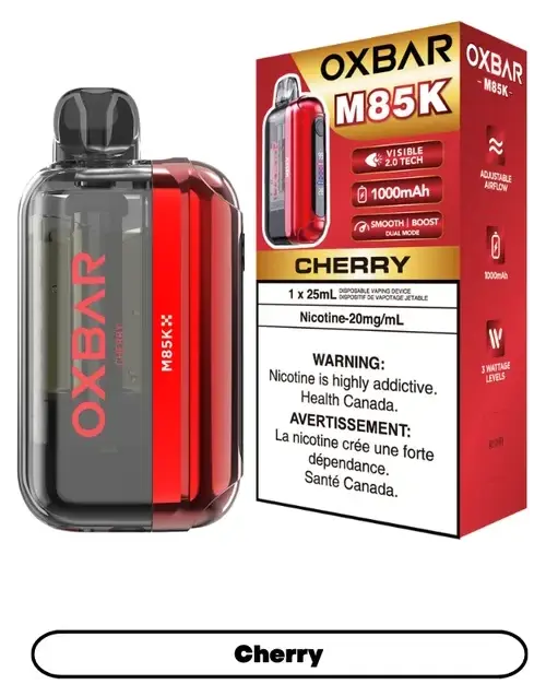Oxbar M85k — Cherry disposable vape Oxbar M85k — Cherry disposable vape