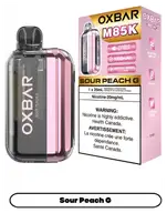 Oxbar M85k — Sour Peach G disposable vape