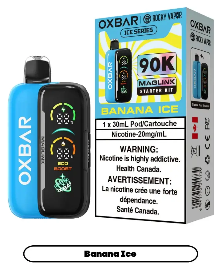 Oxbar Maglink Starter Kit 90K - Banana Ice Oxbar Maglink Starter Kit 90K - Banana Ice