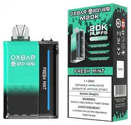 OXBAR ROCKY VAPOR OXBAR M20K — Fresh Mint disposable vape