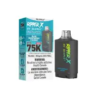 RIPPER X 75K POD (EXCISE AB TAX INCLUDED) - BLUE Raspberry CHERRY