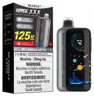 RIPPER XXX 125 K 30 ML — SB Vanilla Latte e-liquid bottle