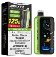 GCORE RIPPER XXX 125 K 30 ML — Sour Berries e-liquid bottle
